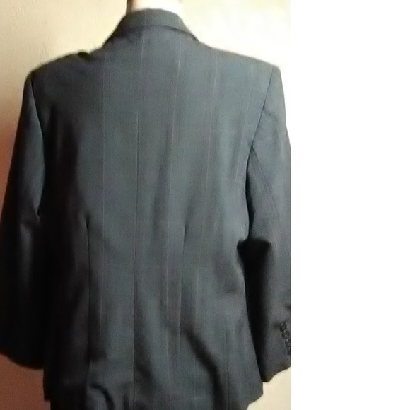 Apt 9 New Gray Plaid Blazer Size 16 - Picture 4 of 6